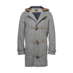 Hooded Duffle Coat // Gray (XS)