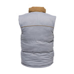 Quilted Vest // Gray (XS)