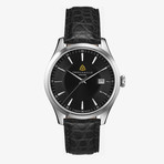 Trouvaille Classic Gents Automatic // TWA40004.21 (Black Alligator Leather Strap)