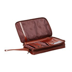 Leather Organizer // Cognac