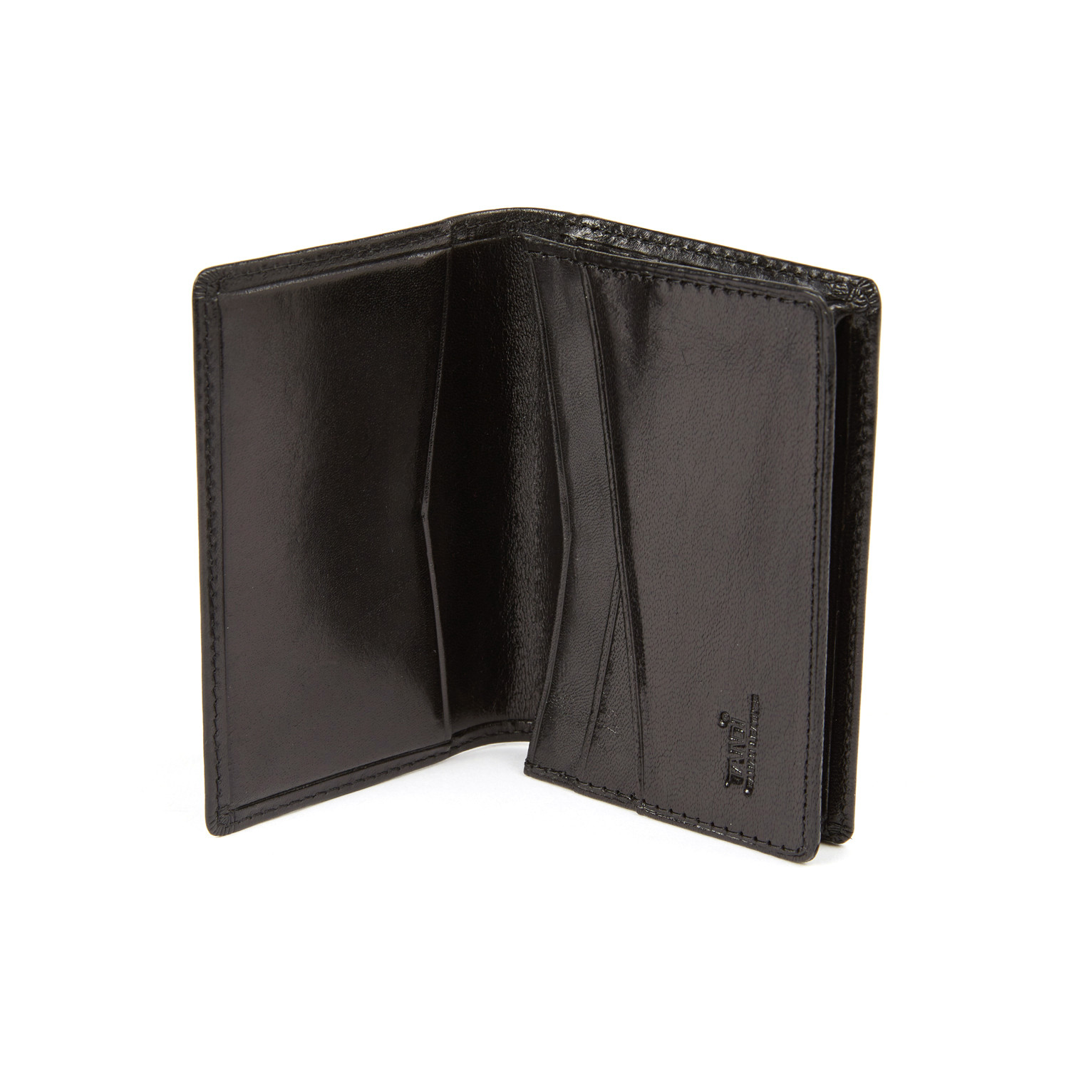 Leather Gusset Card Wallet // Black - Tanners Avenue - Touch of Modern