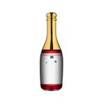 Celebrate // Champagne Bottle Sculpture (Gold)