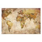 World Map Vintage