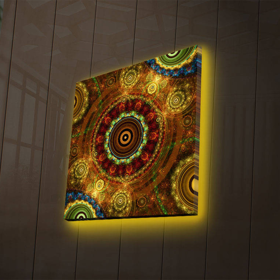 Wallity LED Canvas Art Touch of Modern