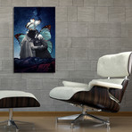 Two in Space // Stretched Canvas