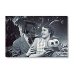 Ostankino Smoke // Stretched Canvas