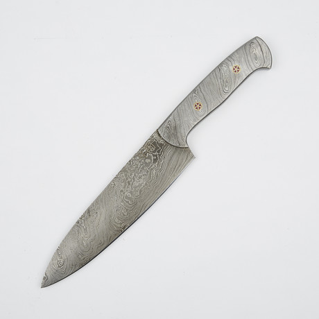 Damascus French Chef Knife // 12"