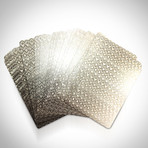 Platinum Plated Playing Cards // Mosaic
