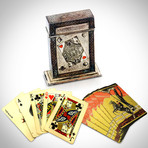 1932 Antique Art Deco Equestrian Playing Card Set