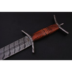 Damascus Celtic Sword // 9201