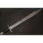 Damascus Celtic Sword // 9208