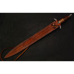 Damascus Celtic Sword // 9212