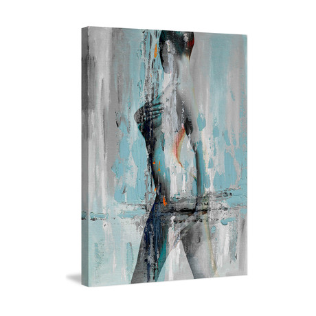 Side View // Wrapped Canvas (12"W x 18"H x 1.5"D)