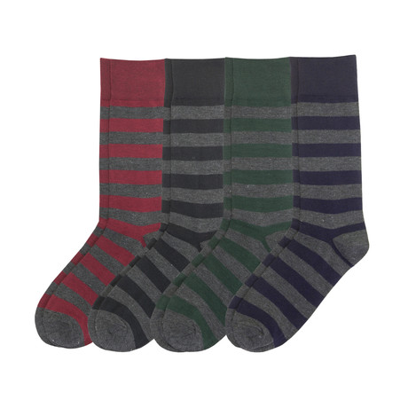 Rugby Sock // Multicolor // Pack Of 4