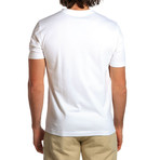 S/S Athletic Inspired T // White (L)