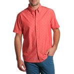 S/S Dobby Shirt // Red (XL)