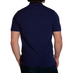 S/S Weekday Pique Polo // Navy (L)