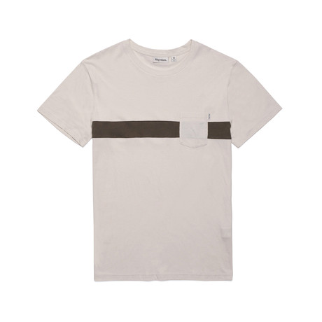 Beechmont T-Shirt // White + Olive (S)