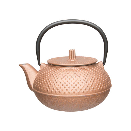 Cast Iron Teapot // 0.8 Qt // Gold