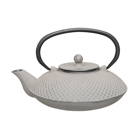 Cast Iron Teapot // 0.74 Qt // Gray