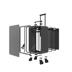 X1 Suitcase // Black (Gray Lining)
