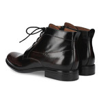 Heeled Ankle Boot // Brown Coffee (Euro: 40)