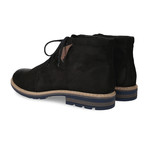Colorblocked Ankle Boot // Dark Brown (Euro: 45)