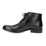 Sleek Heeled Ankle Boot // Black (Euro: 40)