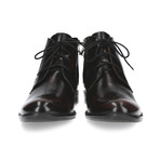 Sleek Heeled Ankle Boot // Brown Coffee (Euro: 40)