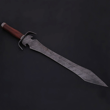 Damascus Short Sword // 9211