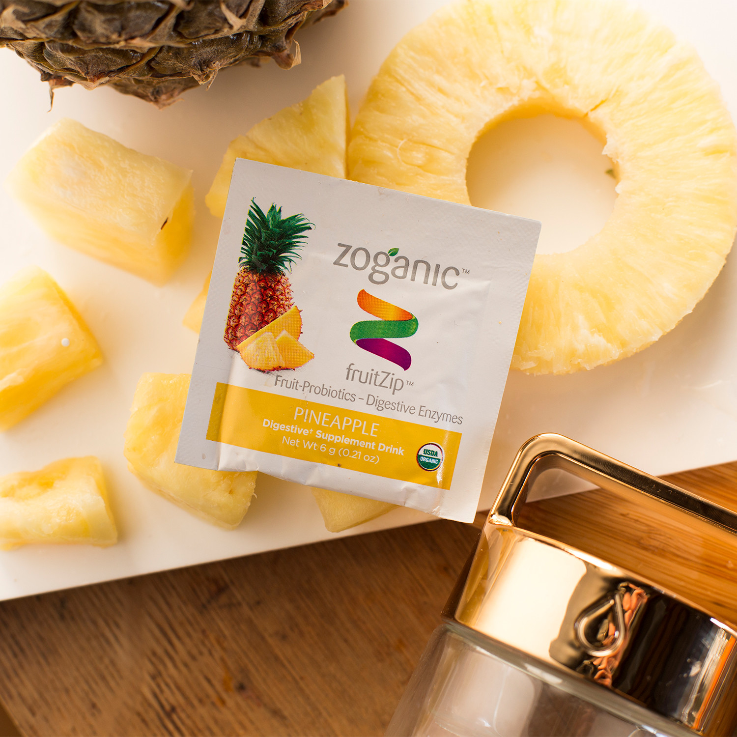 Pineapple // Digestion ZOGANIC Touch of Modern