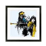 Han + Chewie Light Colourway (10"W x 10"H x 0.6"D)