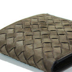 Slim Fold Wallet Hand Woven (Brown)