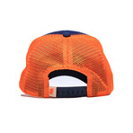 Active Wear Cap // Navy + Orange