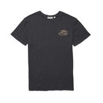 Postcard T-Shirt // Charcoal (XL)