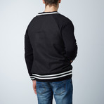 Varsity Jacket // Black (XL)