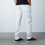 Garment Dyed 5-Pocket Jean // White (30WX30L)