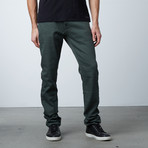 Garment Dyed 5-Pocket Jean // Olive (34WX32L)