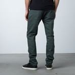 Garment Dyed 5-Pocket Jean // Olive (34WX32L)