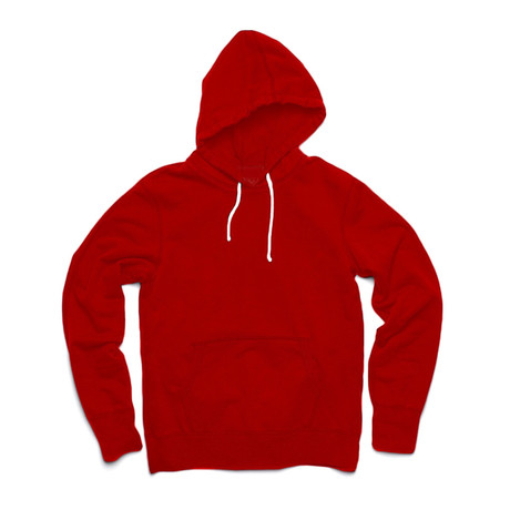 Pullover Hoody // Red (S)