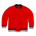 Varsity Jacket // Red (XS)