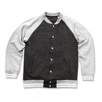 Varsity Jacket // Charcoal (XL)