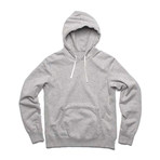 French Terry Pullover Hoody // Gray Mix (L)
