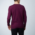 V-Neck Layering Sweater // Purple (S)