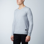 V-Neck Layering Sweater // Grey (S)