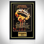 Game Of Thrones // Cast Hand-Signed Poster // Custom Frame 2