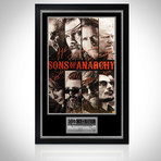 Sons Of Anarchy // Cast Hand-Signed Poster // Custom Frame 1