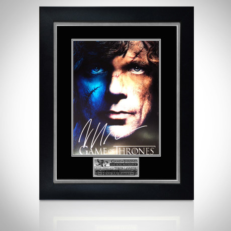 Game Of Thrones // Hand-Signed Tyrion Lannister Photo // Custom Frame 4