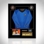Star Trek // Hand Signed Photo + Jersey // Custom Frame