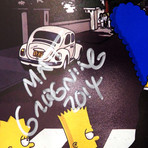 Simpsons // Hand-Signed Photo // Custom Frame 1